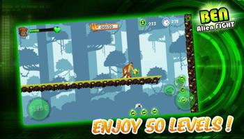 👽 Ben Alien Fight: DiamondHeat Attack ảnh chụp màn hình 2