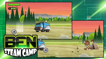 Ben Alien Kid Hero Steam Camp Poster