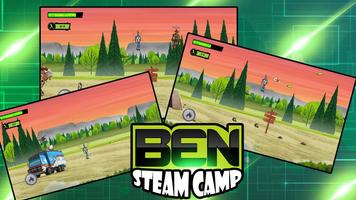 Ben Alien Kid Hero Steam Camp ảnh chụp màn hình 1