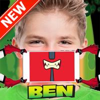 BEN Monsters Funy Mouth Off Affiche
