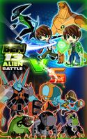 Ben Ten 10 Battle Fight Affiche