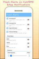 Flash Alerts on Call Sms Apps capture d'écran 1