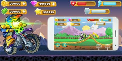 Poster Ben Alien Bike Motor Racing