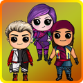 How to draw Disney Descendants