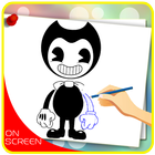 ikon Comment dessiner Bendy and the Ink Machine