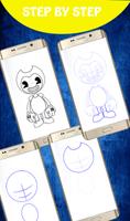 Comment dessiner Bendy and the Ink Machine poster