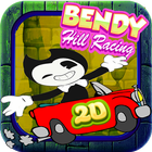 ikon bendy climb ink machine  2d race game