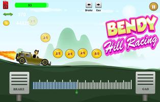 bendy climb ink machine  2d race game Plakat