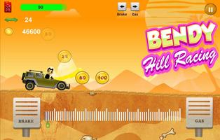 bendy climb ink machine  2d race game اسکرین شاٹ 1