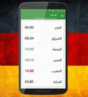 أوقات الصلاة في ألمانيا Affiche