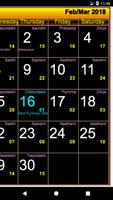 Bangla Calendar capture d'écran 1