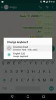Direct Input for Emoticon Pack captura de pantalla 1