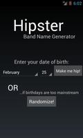 Hipster Band Name Generator Affiche