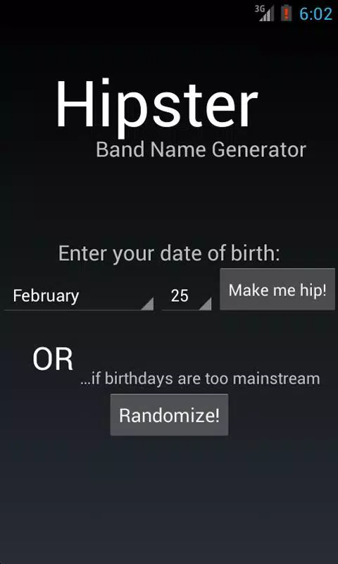 Hipster Name Generator