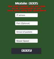 DDOS on mobile (DDOS Android) poster