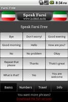 Speak Farsi Free Cartaz
