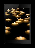 Candles Live Wallpaper 3D capture d'écran 2