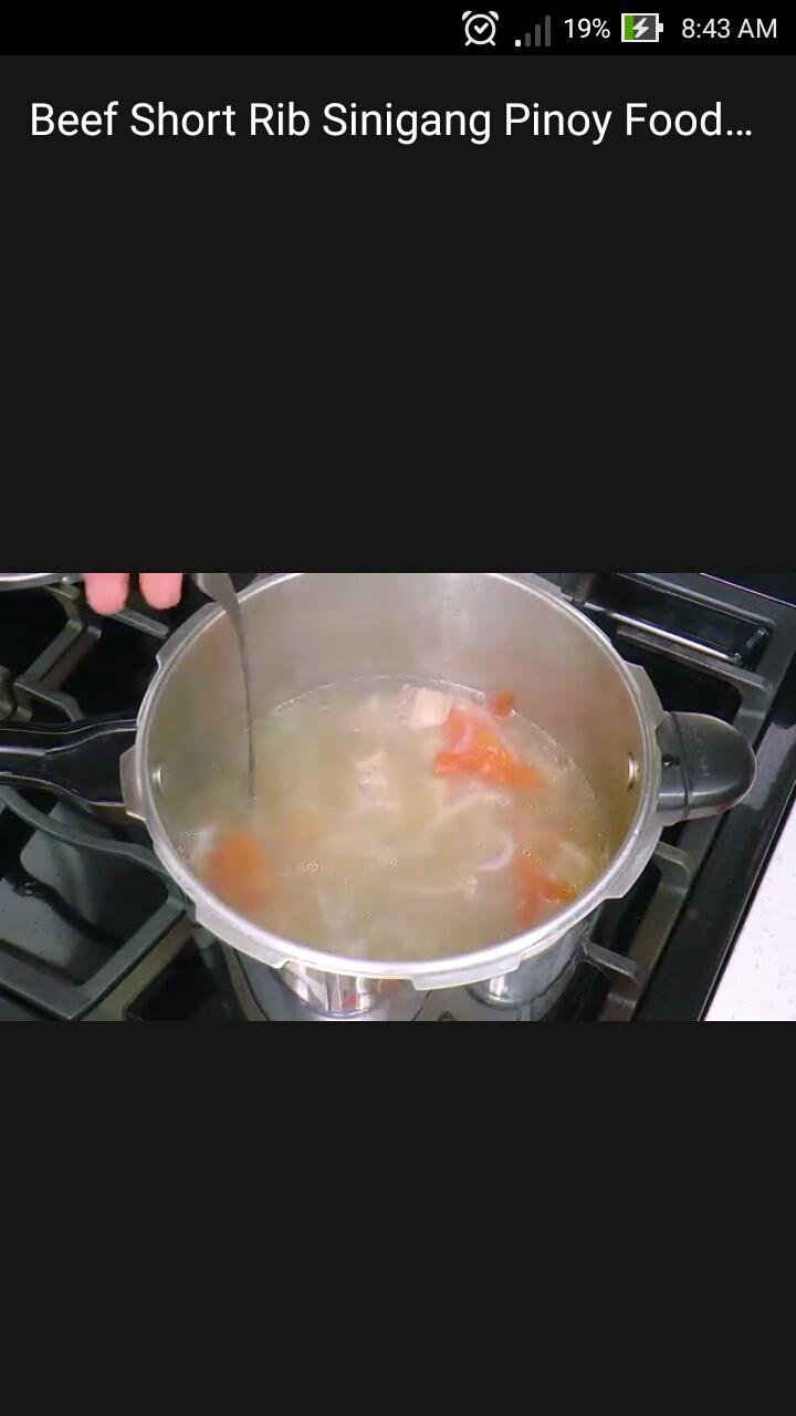 Beef Short Rib Sinigang Pinoy Food Recipe APK für Android herunterladen
