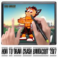 TUTORIAL DRAW CRASH BANDICOOT capture d'écran 2