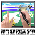 Tutorial Draw Pokemon New 2017 أيقونة