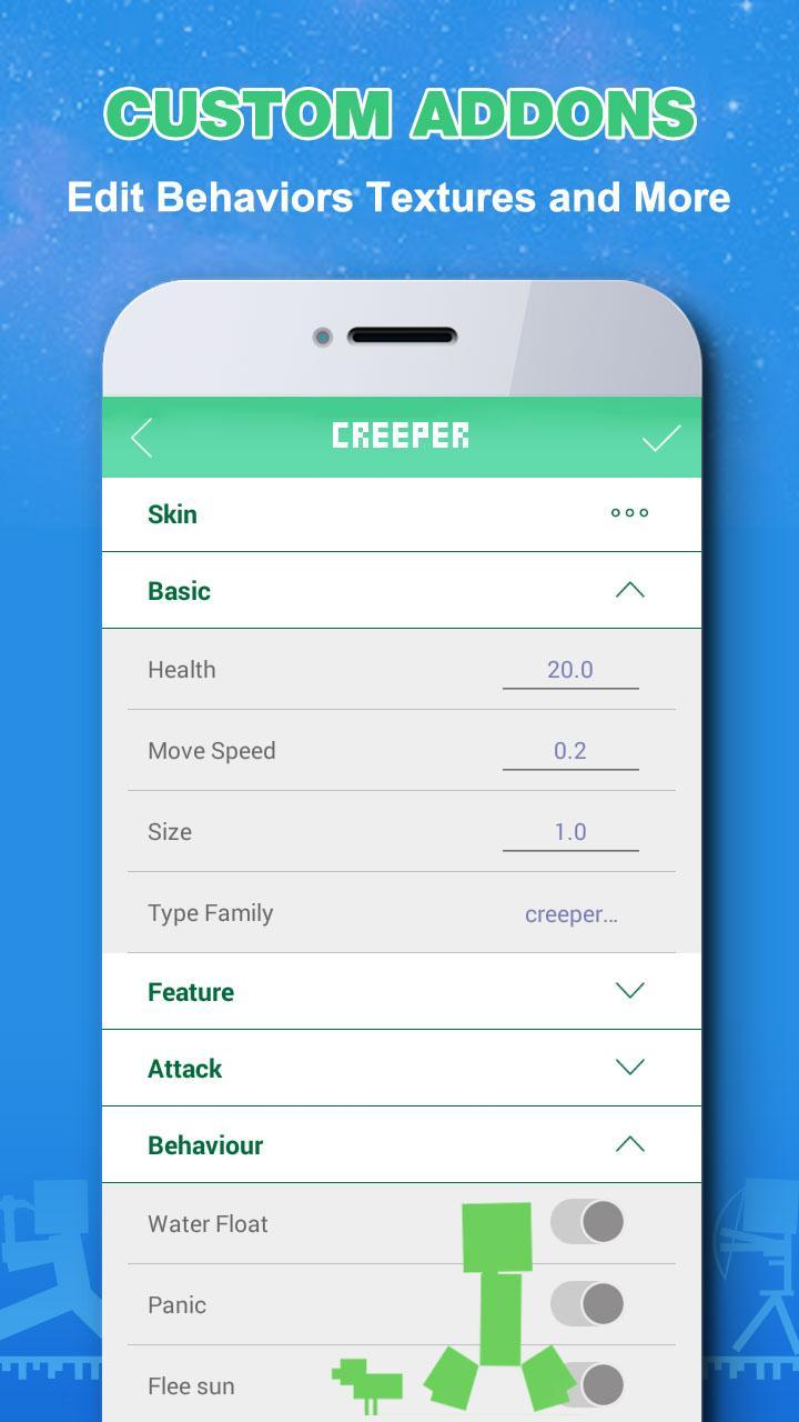 Addon Creator For Minecraft Pe For Android Apk Download