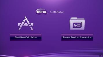 BenQ CalQlator plakat