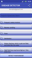 DISEASE DETECTOR โปสเตอร์