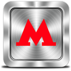 Moscow metro map icon