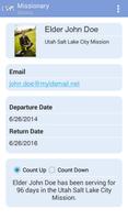 LDS Missionary Tracker screenshot 1