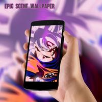 Goku Super Saiya Wallpaper Full HD 2018 海报
