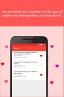 Love quotes and messages syot layar 3