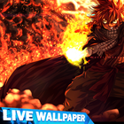 Fanart Natsu Power of Fire Live Wallpaper آئیکن