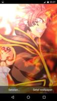 Fanart Natsu Power of Fire Live Wallpaper imagem de tela 1