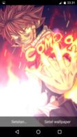 Fanart Natsu Power of Fire Live Wallpaper capture d'écran 2