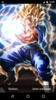 Fanart Vegeto Gogeta SSJ Live Wallpaper capture d'écran 3