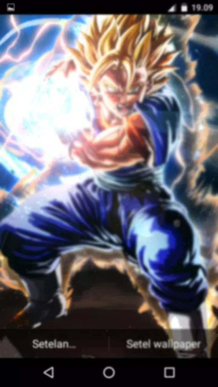 gogeta ssj5 iPhone Live Wallpaper - Download on PHONEKY iOS App