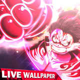 Fanart Monkey D Luffy Gear Fourth Live Wallpaper icono