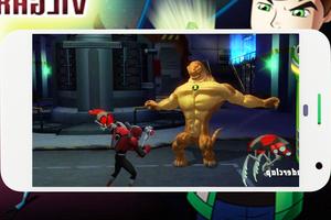 Ben Vilgax Attacks Alien Force Fighting imagem de tela 1