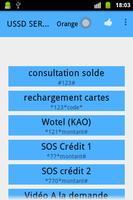 USSD SERVICES Senegal الملصق