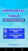 Puzzle Game - Immortal Table Color poster