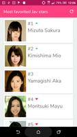 Most favorite JAV stars poster