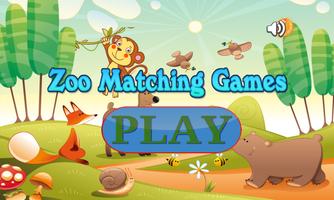 Zoo Matching Games Affiche