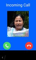 Fake Call Mamata Prank captura de pantalla 2