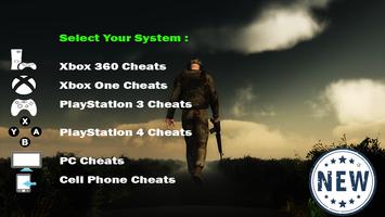 Guide and Cheats key for GTA 5 Affiche