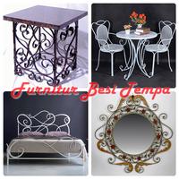 Wrought Iron Furniture Affiche