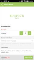 Brewers Café syot layar 1