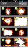 Burning flame photo frames screenshot 3