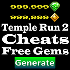 Cheats Temple Run 2 Free Gems ikon