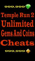 Cheats Temple Run 2 Free Gems اسکرین شاٹ 2