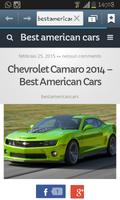 Best American Cars Affiche